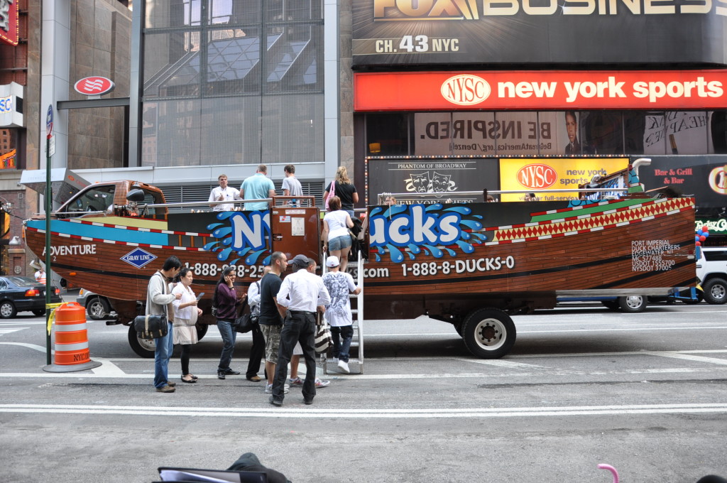 duck tour nyc