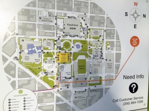 Seattle Center Map